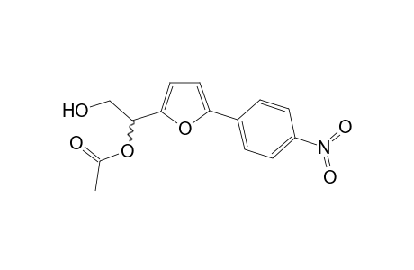 2-Hydroxy-1-(5-(4-nitrophenyl)furan-2-yl)ethyl acetate