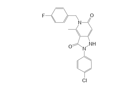 1H-pyrazolo[4,3-c]pyridine-3,6(2H,5H)-dione, 2-(4-chlorophenyl)-5-[(4-fluorophenyl)methyl]-4-methyl-