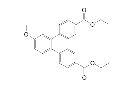 Diethyl 4'-methoxy-[1,1':2',1''-terphenyl]-4,4''-dicarboxylate