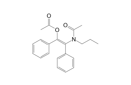 (Z)-.alpha.-Acetoxy-.alpha.'-(N-propylacetylamino)stilbene