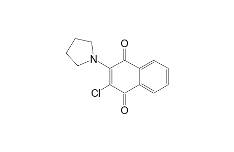2-Chloro-3-pyrrolidino-1,4-naphthoquinone