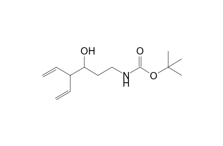 tert-Butyl 3-Hydroxy-4-vinylhex-5-enylcarbamate