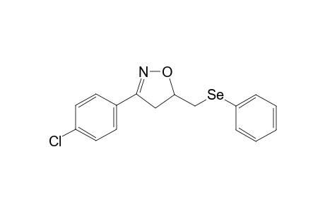 3-(4-Chlorophenyl)-5-[(phenylselanyl)methyl]-4,5-dihydroisoxazole