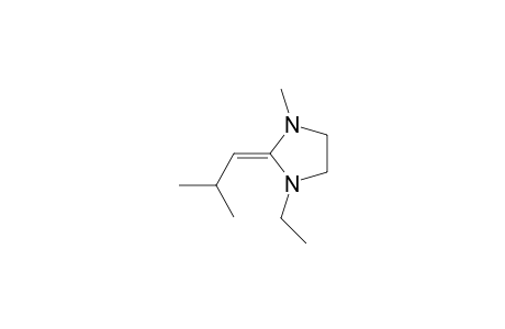 (2Z)-1-ethyl-3-methyl-2-(2-methylpropylidene)imidazolidine