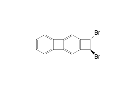 Cyclobuta[b]biphenylene, 1,2-dibromo-1,2-dihydro-, trans-