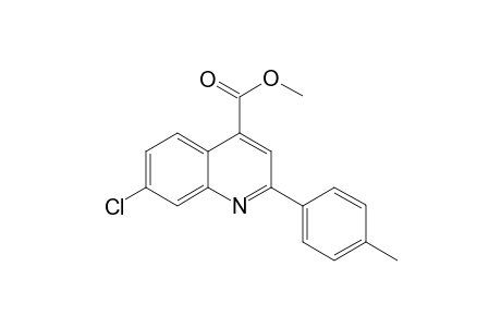 Methyl 7-chloro-2-(p-tolyl)quinoline-4-carboxylate
