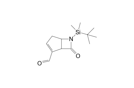 7-[tert-butyl(dimethyl)silyl]-6-keto-7-azabicyclo[3.2.0]hept-3-ene-4-carbaldehyde