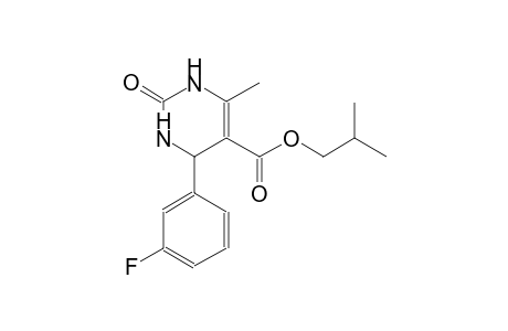5-pyrimidinecarboxylic acid, 4-(3-fluorophenyl)-1,2,3,4-tetrahydro-6-methyl-2-oxo-, 2-methylpropyl ester