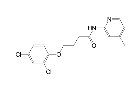 4-(2,4-dichlorophenoxy)-N-(4-methyl-2-pyridinyl)butanamide