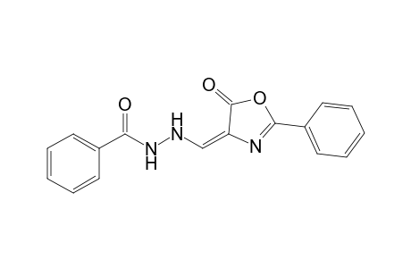 4-Benzoylhydrazinomethylene-2-phenyloxazol-5(4H)-one