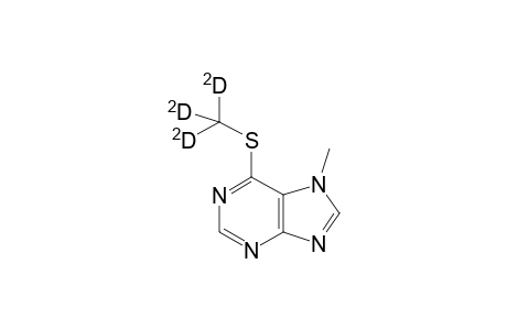 7-Methyl-6-D3-methylthiopurine