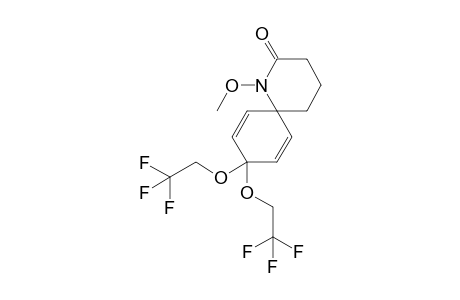 1-Methoxy-9,9-bis(2,2,2-trifluoroethoxy)-1-azaspiro[5.5]undeca-7,10-diene-2-one