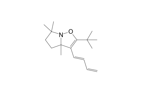 3-[(1E)-buta-1,3-dienyl]-2-tert-butyl-3a,6,6-trimethyl-4,5-dihydropyrrolo[1,2-b]isoxazole