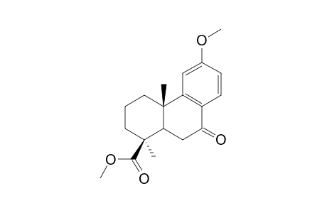 Methyl 12-methoxy-7-oxopodocarpa-8,11,13-trien-19-oate