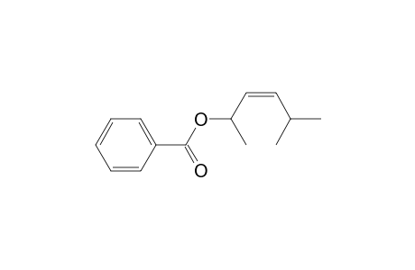 (Z)-5-Methylhex-3-en-2-yl benzoate