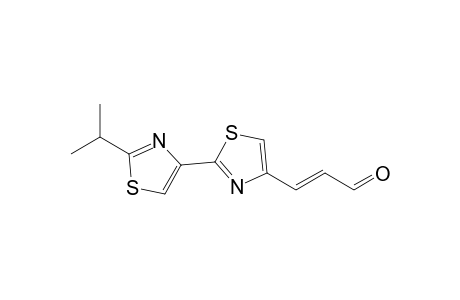(E)-3-[2-(2-isopropylthiazol-4-yl)thiazol-4-yl]acrolein