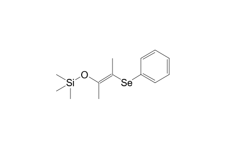 3-Phenylseleno-2-trimethylsiloxy-2-butene