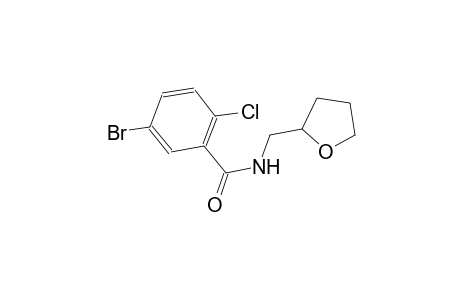 5-bromo-2-chloro-N-(tetrahydro-2-furanylmethyl)benzamide