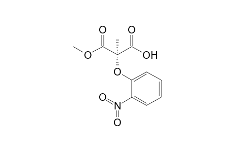 (2R)-3-methoxy-2-methyl-2-(2-nitrophenoxy)-3-oxopropanoic acid