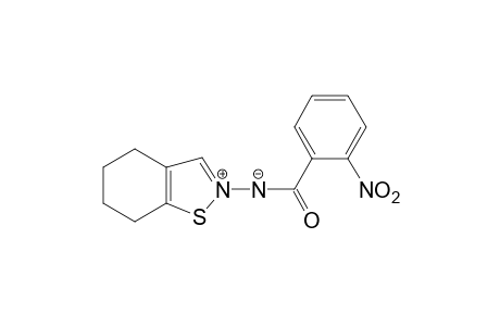 (2-methoxybenzoyl)(4,5,6,7-tetrahydrobenzo[d]isothiazol-2-ium-2-yl)amide