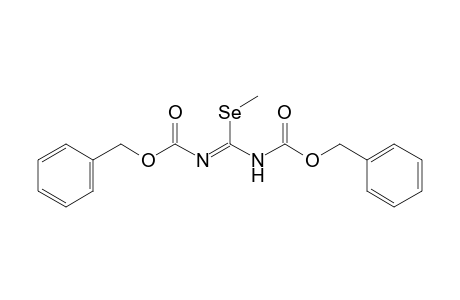 Methyl N,N'-bis(benzyloxycarbonyl)imidoselenocarbamate