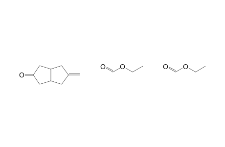 BICYCLO[3.3.0]OCTAN-3-ONE, 7-METHYLENE-1,5-BIS(CARBOXYETHYL)-, cis-