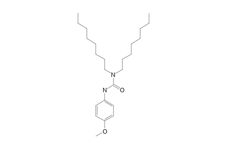 N-4-METHOXYPHENYL-N',N'-DIOCTYLUREA