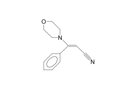 (E)-3-Morpholino-3-phenyl-prop-2-enenitrile