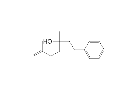 3,6-Dimethyl-1-phenyl-6-hepten-3-ol