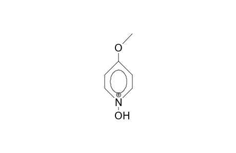 1-Hydroxy-4-methoxy-pyridinium cation