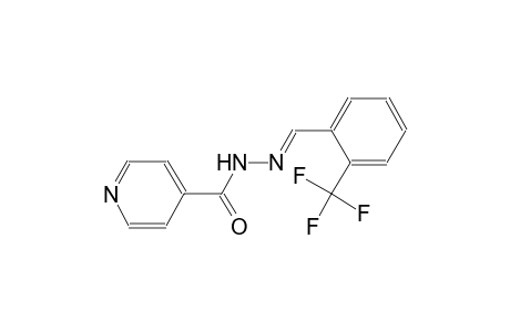 N'-{(E)-[2-(trifluoromethyl)phenyl]methylidene}isonicotinohydrazide