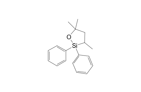 3,5,5-trimethyl-2,2-diphenyl-1,2-oxasilolane