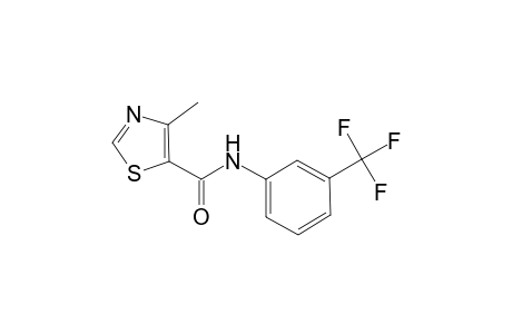 4-Methyl-N-[3-(trifluoromethyl)phenyl]-1,3-thiazole-5-carboxamide