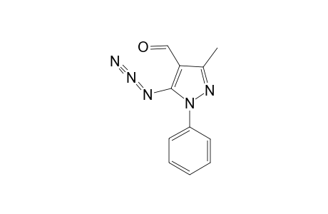 5-azido-3-methyl-1-phenylpyrazole-4-carbaldehyde