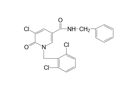 N-BENZYL-5-CHLORO-1-(2,6-DICHLOROBENZYL)-1,6-DIHYDRO-6-OXO-NICOTINAMIDE