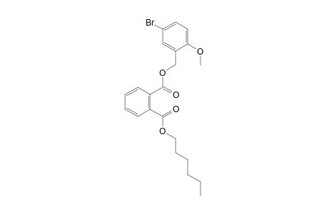 Phthalic acid, 5-bromo-2-methoxybenzyl hexyl ester