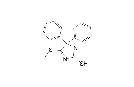2H-Imidazole-2-thione, 1,5-dihydro-4-(methylthio)-5,5-diphenyl-