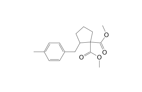 1,1-Cyclopentanedicarboxylic acid, 2-[(4-methylphenyl)methyl]-, dimethyl ester