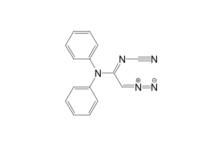 Ethanimidamide, N'-cyano-2-diazo-N,N-diphenyl-
