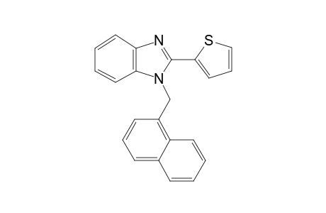 1-(1-naphthalenylmethyl)-2-thiophen-2-ylbenzimidazole