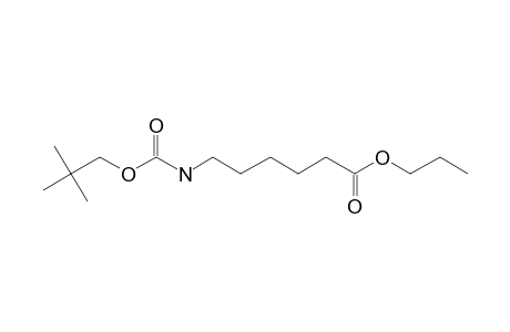 6-Aminocaproic acid, N-neopentyloxycarbonyl-, propyl ester