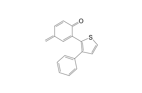 [Phenyl(thien-2-yl)]methylidenecyclohexa-2,5-dien-1-one