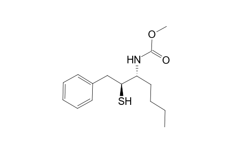 [(R)-1-((S)-1-Mercapto-2-phenyl-ethyl)-pentyl]-carbamic acid methyl ester