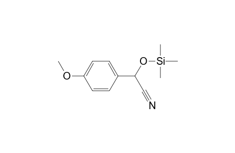 (4-Methoxyphenyl)[(trimethylsilyl)oxy]acetonitrile