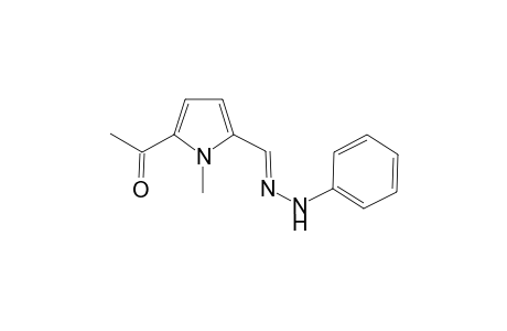 1-Methyl-2-formyl-5-acetylpyrrole phenylhydrazone