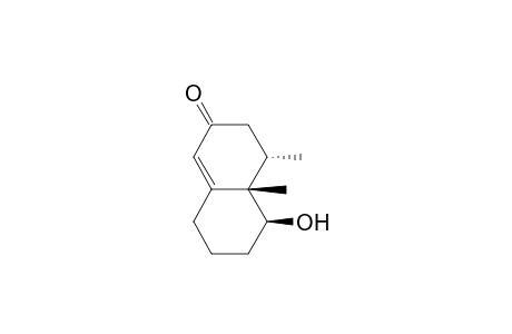 1H-Cyclopenta[1,3]cyclopropa[1,2]benzen-6(7H)-one, hexahydro-3a-hydroxy-3b,4-dimethyl-, (3a.alpha.,3b.alpha.,4.beta.,7aR*)-