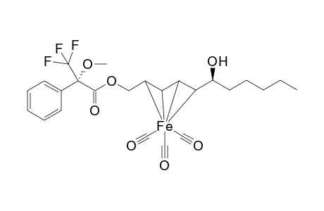 (2R,5S,6S,2E,4E)-Tricarbonyliron[(.eta.(4)2-5)-6-hydroxyundeca-2,4-dienyl] (S)-.alpha.-Methoxy-.alpha.-(trifluoromethyl)phenylacetate