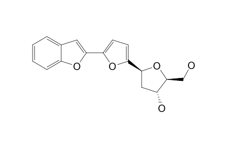 1-BETA-[5-(BENZOFURAN-2-YL)-FURAN-2-YL]-1,2-DIDEOXY-D-RIBOFURANOSIDE