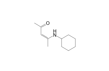 (Z)-4-(Cyclohexylamino)-3-penten-2-one