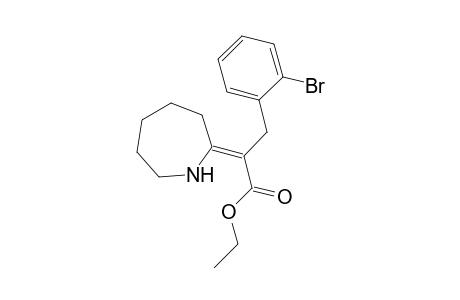 (Z)-Ethyl 2-azepan-2-ylidene-3-(2-bromophenyl)propionate